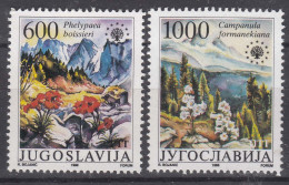 Yugoslavia 1988 Nature Protection Mi#2284-2285 Mint Never Hinged - Nuevos