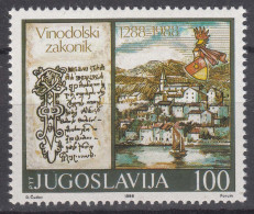 Yugoslavia Republic 1988 Mi#2257 Mint Never Hinged - Nuevos