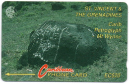 St. Vincent & The Grenadines - Carib Petroglyph - 9CSVB - San Vicente Y Las Granadinas