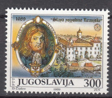 Yugoslavia 1989 Gundulić Mi#2332 Mint Never Hinged - Nuevos