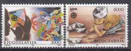 Yugoslavia 1989 Europa Mi#2340-2341 Mint Never Hinged - Unused Stamps