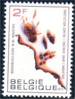 198 Belgium Fire Prevention Incendies Feu MNH ** Neuf SC (BEL-312c) - Primeros Auxilios