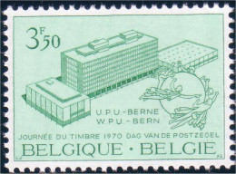 198 Belgium UPU Monument Bern Bern MNH ** Neuf SC (BEL-228b) - U.P.U.