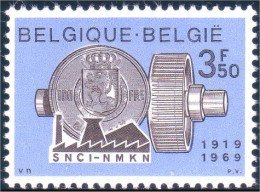 198 Belgium Banque Monnaie Bank Coin Credit Metal MNH ** Neuf SC (BEL-225b) - Minerales
