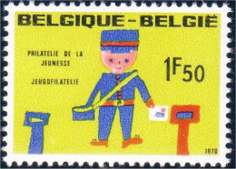 198 Belgium Postier Mailman Postes Post Boite Lettre Mailbox MNH ** Neuf SC (BEL-227a) - Tag Der Briefmarke