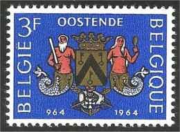 198 Belgium Armoiries Ostende Ostend Coat Of Arms MNH ** Neuf SC (BEL-180b) - Sellos