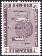 198 Belgium United Nations Unies World Bank Banque Mondiale MNH ** Neuf SC (BEL-149) - Monete