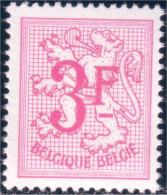 198 Belgium Lion Rampant 3F Gomme Brillante MNH ** Neuf SC (BEL-110c) - Sellos