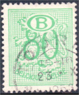 198 Belgium Officiel Service 80c Emeraude 1953 (BEL-5) - Autres & Non Classés