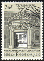 198 Belgium Entrée Abbaye Grammont Geraardsbergen Abbey Entrance MNH ** Neuf SC (BEL-512) - Abbazie E Monasteri