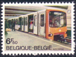 198 Belgium Metro Subway Bruxelles Brussels MNH ** Neuf SC (BEL-371c) - Autres (Terre)