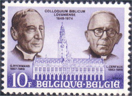 198 Belgium Bibliothèque Université Louvain University Library MNH ** Neuf SC (BEL-351c) - Monumenti