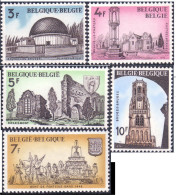 198 Belgium Abbaye Soleilmont Abbey Ghent Fountain Fontaine Gand MNH ** Neuf SC (BEL-333c) - Monuments