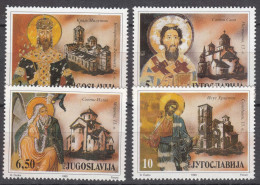 Yugoslavia 1990 Religion Mi#2454-2457 Mint Never Hinged - Nuovi