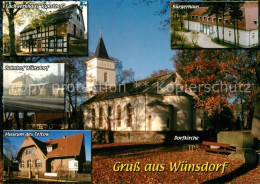 73175273 Wuensdorf Fachwerkhaus Kunsthof Buergerhaus Bahnhof Museum Des Teltow D - Zossen