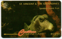 St. Vincent & The Grenadines - Spotted Trunk Fish - 52CSVH - San Vicente Y Las Granadinas