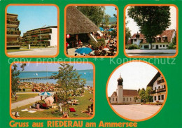 73174233 Riederau Ammersee Strand Kirche Liegewiese Hotelanlagen Bierdorf - Diessen