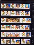 CHINA BeiJing Olympic 2008 China Gold Medal Winner Special S/S Stamp 51 Sets - Sommer 2008: Peking