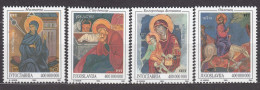 Yugoslavia 1993 Religion Mi#2637-2640 Mint Never Hinged - Unused Stamps