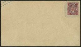 NDP U 50A BRIEF, 1863, 1 Gr. Rosa Auf 2 Ngr. Blau, Format A, Ungebraucht, Pracht, Gepr. Blecher, Mi. 110.- - Ganzsachen