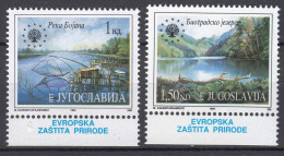 Yugoslavia 1994 Nature Protection Mi#2676-2677 Mint Never Hinged - Unused Stamps