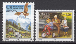 Yugoslavia 1995 Europa Mi#2712-2713 Mint Never Hinged - Ungebraucht