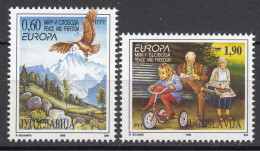 Yugoslavia 1995 Europa Mi#2712-2713 Mint Never Hinged - Ongebruikt