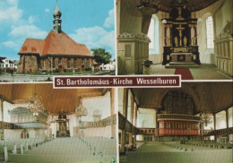 100323 - Wesselburen - St. Bartholomäus-Kirche - 1982 - Heide