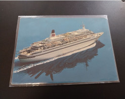 Hong Kong Paquebot Postcard, Royal Viking Sky, Norway Ship, Cruise - Brieven En Documenten