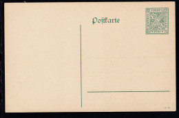 Dienstpostkarte Ziffer 5 Pfg.  - Postal  Stationery