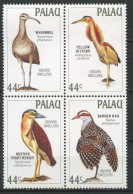 Palau 1988 Fauna — Ground Dwelling Birds Stamps 4v MNH - Palau