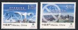 Macau/Macao 2012 A New Era Of Smoke-free Macao Stamps 2v MNH - Ongebruikt
