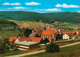 73171878 Hettigenbeuern Ortsansicht Mit Kirche Gasthaus Pension Zum Loewen Hetti - Buchen