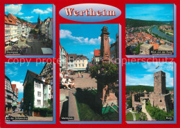 73171450 Wertheim Main Marktplatz Burg Stiftskirche  Wertheim Main - Wertheim