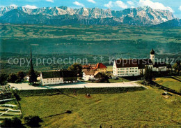 73171355 Weilheim Oberbayern Blick Vom Hohenpeissenberg Auf Ammergebirge Mit Zug - Weilheim