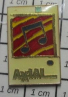 411B Pin's Pins / Beau Et Rare / MUSIQUE / NOTE DE MUSIQUE AXIAL - Musique