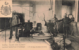 BELGIQUE - Seraing - Société John Cockerill - Vue De L'intérieur-Laminoir Hydraulique à Bandages- Carte Postale Ancienne - Seraing