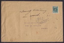 L. Affr. PREO Houyoux 10c [BRUXELLES /1928/ BRUSSEL] Pour Médecin à STADEN - Tipo 1922-31 (Houyoux)