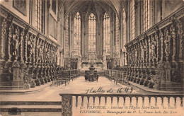 BELGIQUE - Vilvorde - Vue De L'intérieur De L'église Notre Dame - Le Chœur - Carte Postale Ancienne - Otros & Sin Clasificación