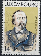 Luxemburg - 100. Todestag Von Edmond De La Fontaine (Dicks) (MiNr: 1275) 1991 - Gest Used Obl - Used Stamps