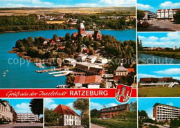 73168255 Ratzeburg Fliegeraufnahme Panoramen Ratzeburg - Ratzeburg