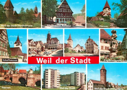 73168197 Weil Der Stadt Storchenturm Schafhausen Rathaus Hausen Schafhausen Kepl - Weil Der Stadt