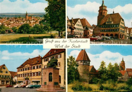 73168196 Weil Der Stadt Rathaus Marktplatz Kepler Denkmal Stadtturm Weil Der Sta - Weil Der Stadt