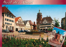 73168191 Weil Der Stadt Marktplatz Rathaus Kepler Denkmal Weil Der Stadt - Weil Der Stadt