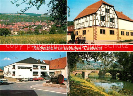 73168127 Reicholzheim Tauberbruecke Weinfass Reicholzheim - Wertheim