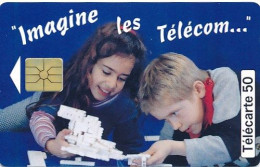 Télécarte France (04/97) Imagine Les Télécom... (visuel, Puce, état, Unités, Etc Voir Scan) + Port - Ohne Zuordnung