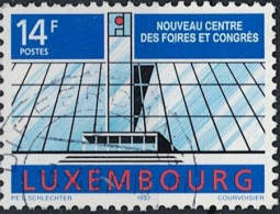 Luxemburg -  Neues Messe- Und Kongresszentrum, Luxemburg-Stadt (MiNr: 1290) 1992 - Gest Used Obl - Gebruikt