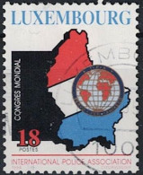 Luxemburg -  Weltkongress Der Internationalen Polizeivereinigun (MiNr: 1343) 1994 - Gest Used Obl - Gebruikt