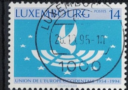 Luxemburg - 40 Jahre Westeuropäische Union (MiNr: 1346) 1994 - Gest Used Obl - Usados