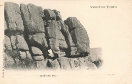 FRANCE - Quarre Les Tombes - Roche Des Fées - Carte Postale Ancienne - Quarre Les Tombes